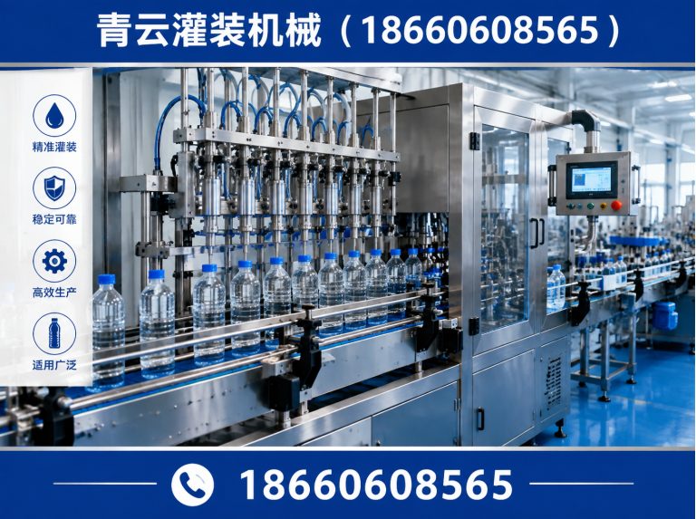 奎文区灌装生产线展示图